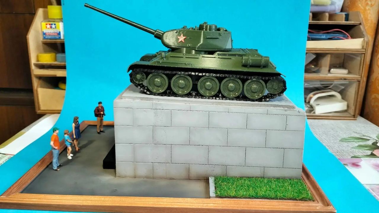 Модель танка Т-34