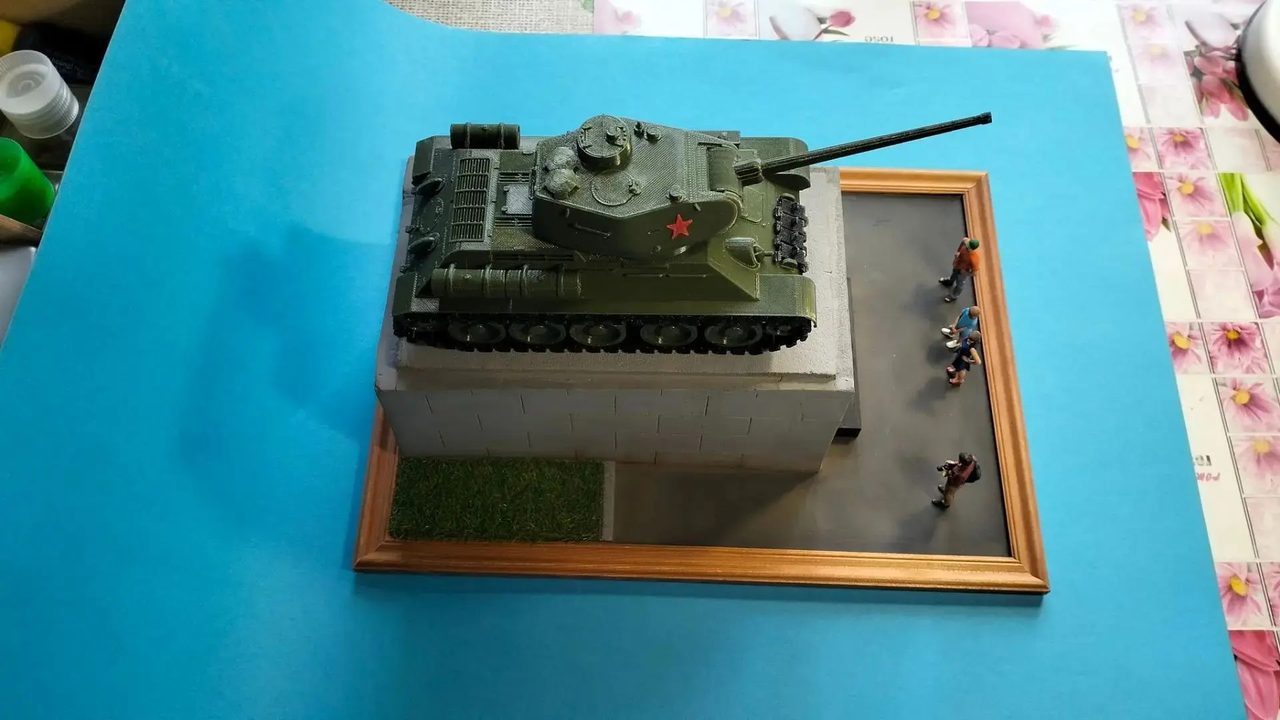 Модель танка Т-34